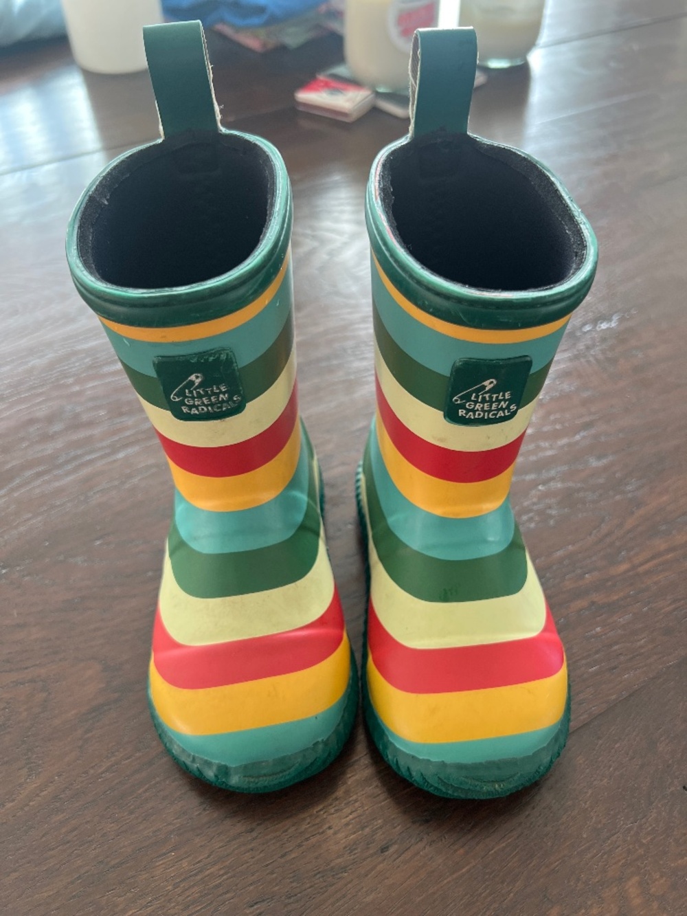 Little green radicals rain boots